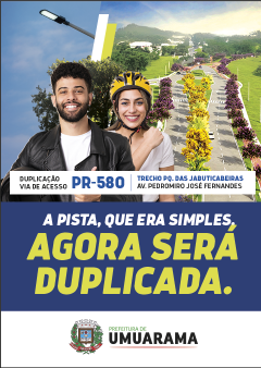 Prefeitura de Umuarama não para de trabalhar!